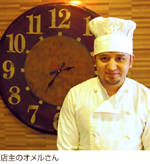 店主のオメルさん